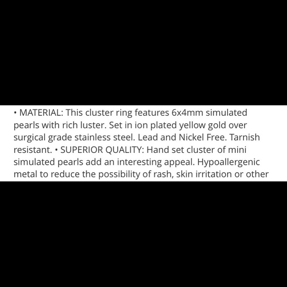 PRETTY FASHION RING💗 - Picture 5 of 7